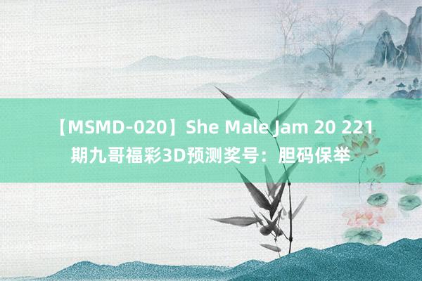 【MSMD-020】She Male Jam 20 221期九哥福彩3D预测奖号：胆码保举